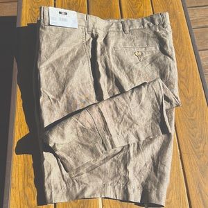 Joseph Abboud 100% linen shorts - men’s.